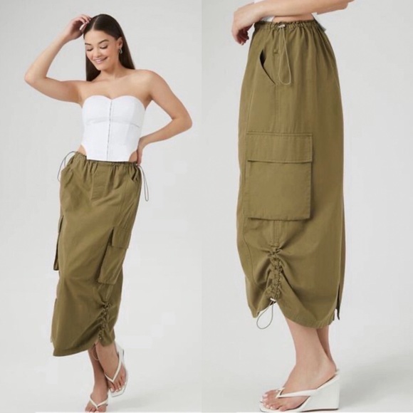 Forever 21 Dresses & Skirts - NWT Forever 21 Cargo Skirt